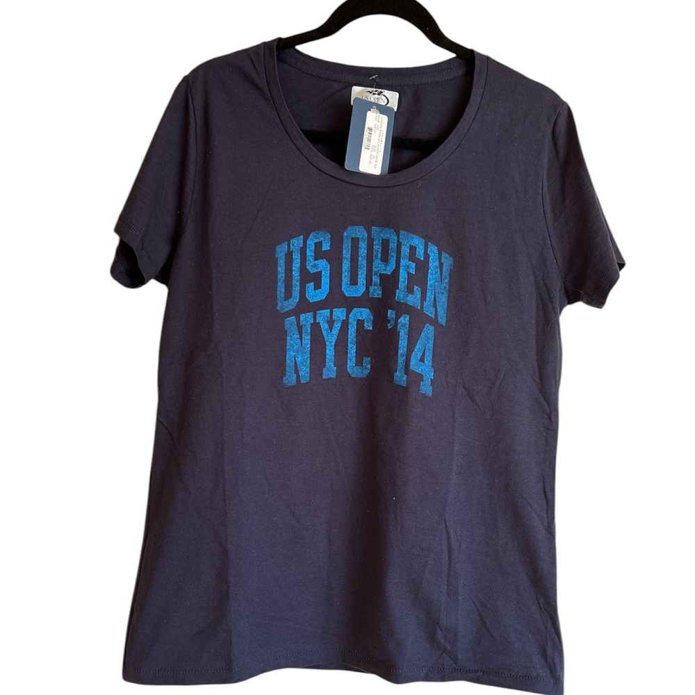 Short Sleeve Navy Sporty Soft T- Shirt - NWT - Classic US Open - Juniors